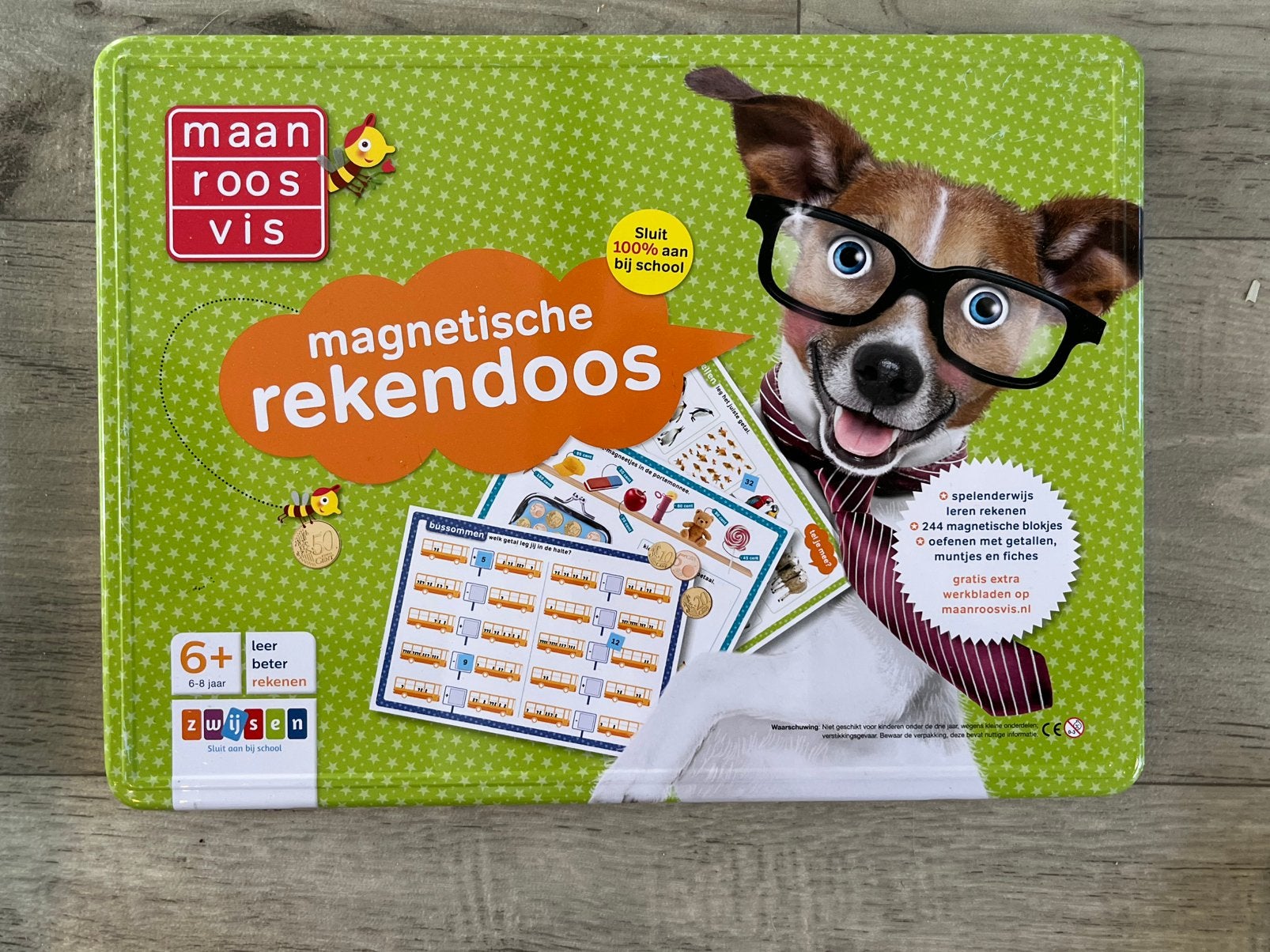 Rekendoos, Ophalen, Zo goed als nieuw