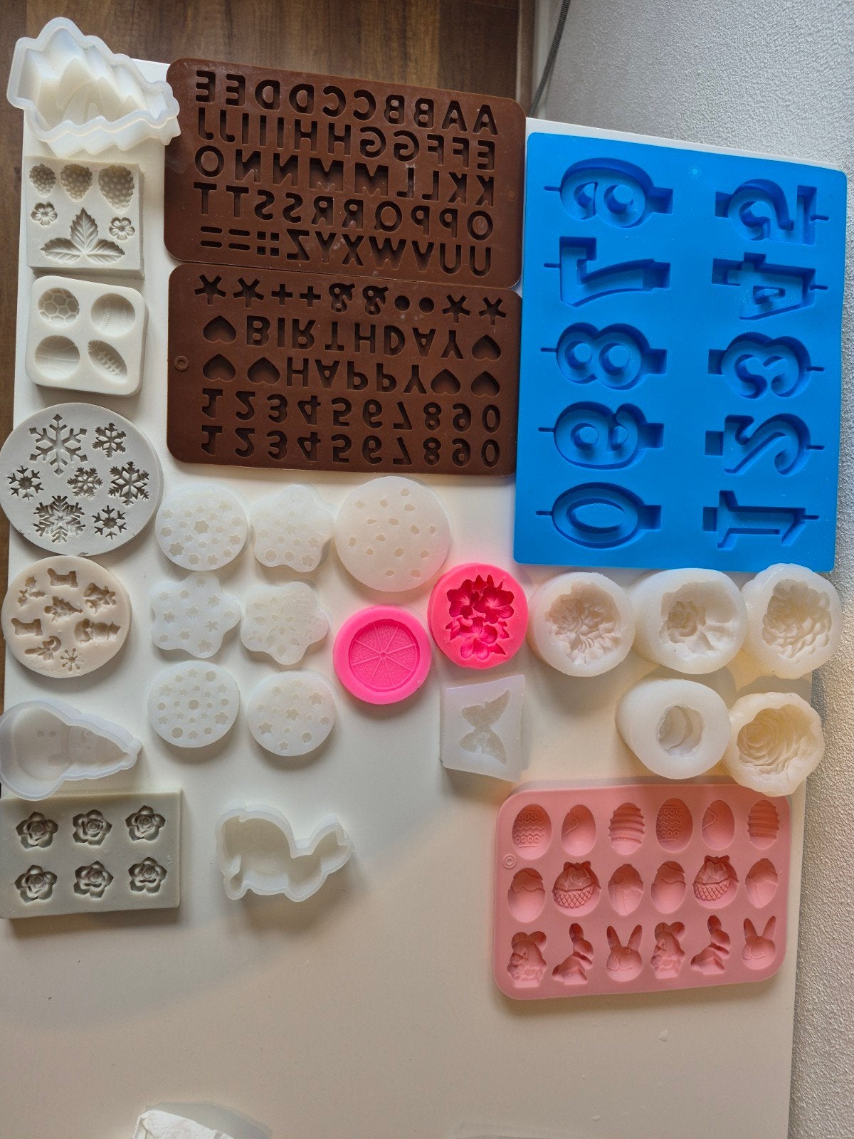 Silicone mallen, Ophalen of Verzenden, Gebruikt