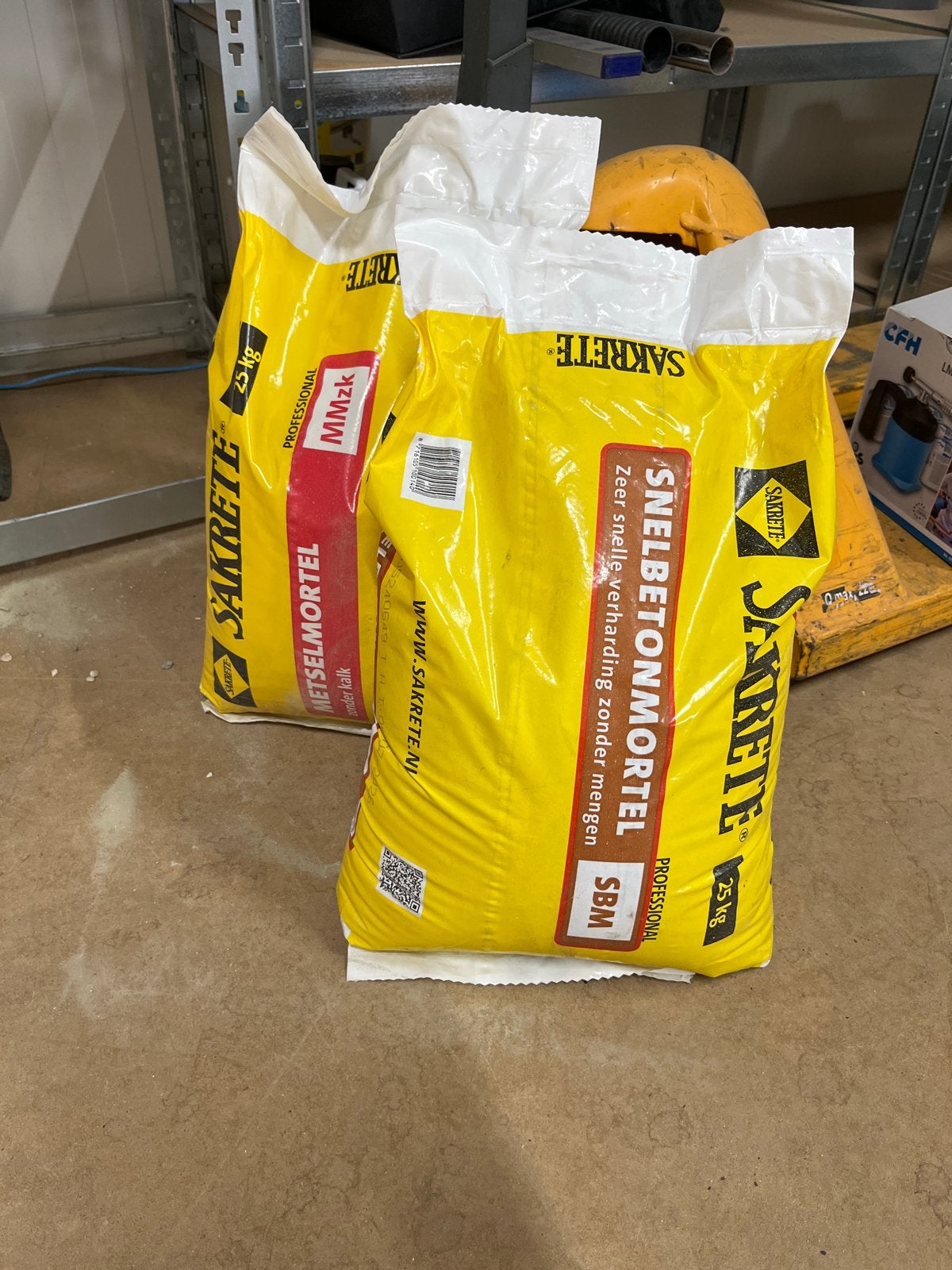Sakrete Snelbetonmortel en Metselmortel 25 kg, Doe-het-zelf en Verbouw, Metselstenen, Ophalen, Nieuw, Overige typen
