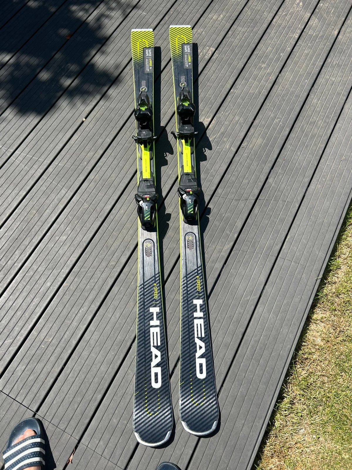 Head supershape e-speed ski,s 163 cm. Zo goed als nieuw, Ophalen, 160 tot 180 cm, Zo goed als nieuw, Head