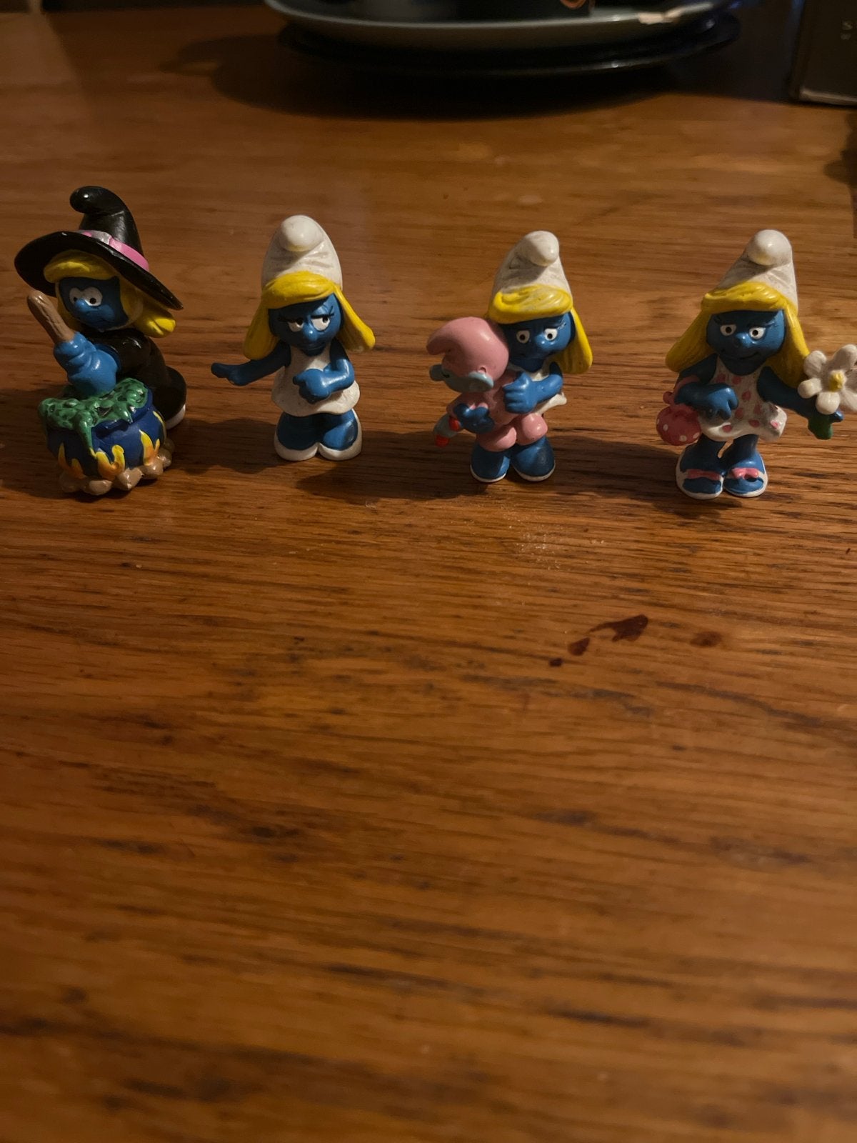 Smurfen beeldjes: Smurfin, Babysmurf, Heksen Smurf, Verzamelen, Ophalen of Verzenden, Gebruikt, Verschillende Smurfen, Poppetje, Figuurtje of Knuffel