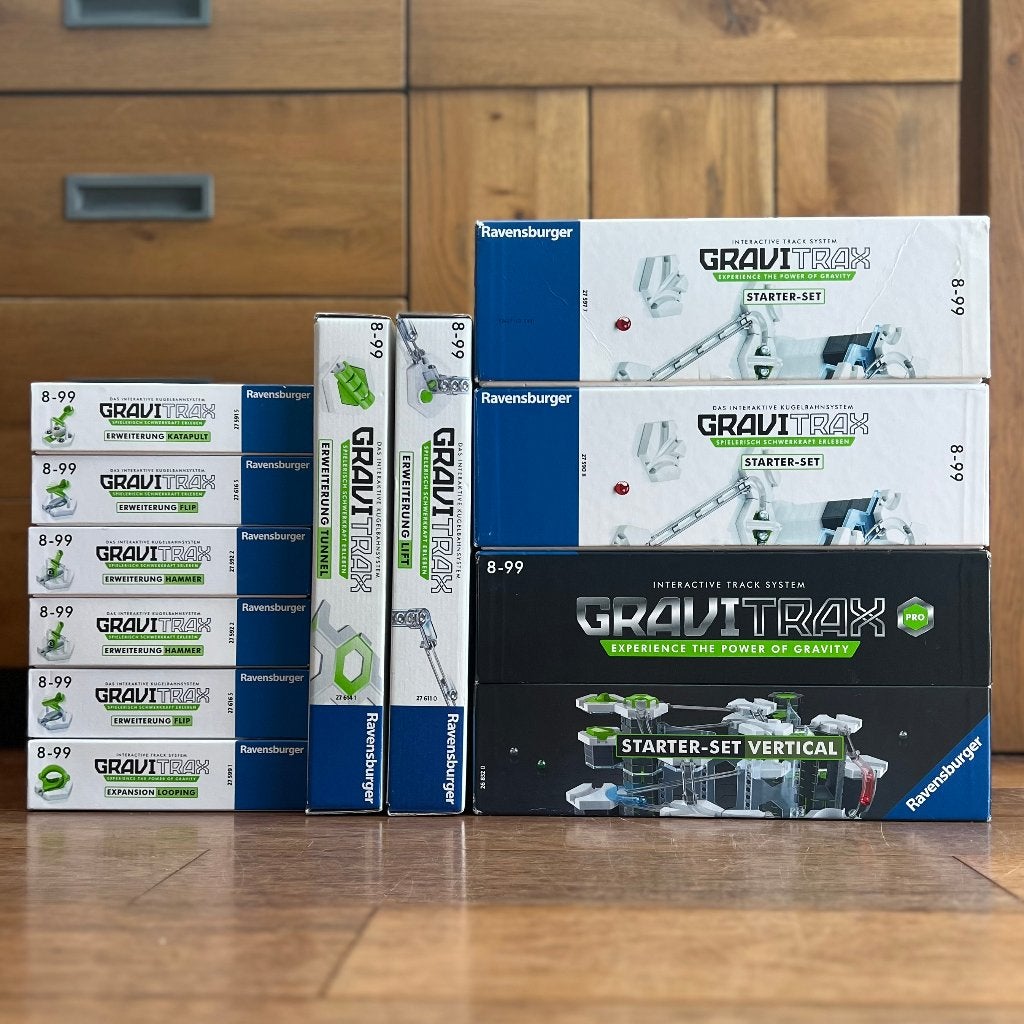 3 Gravitrax Starter Sets + Veel Uitbreidingen, Ophalen, Zo goed als nieuw, Overige merken