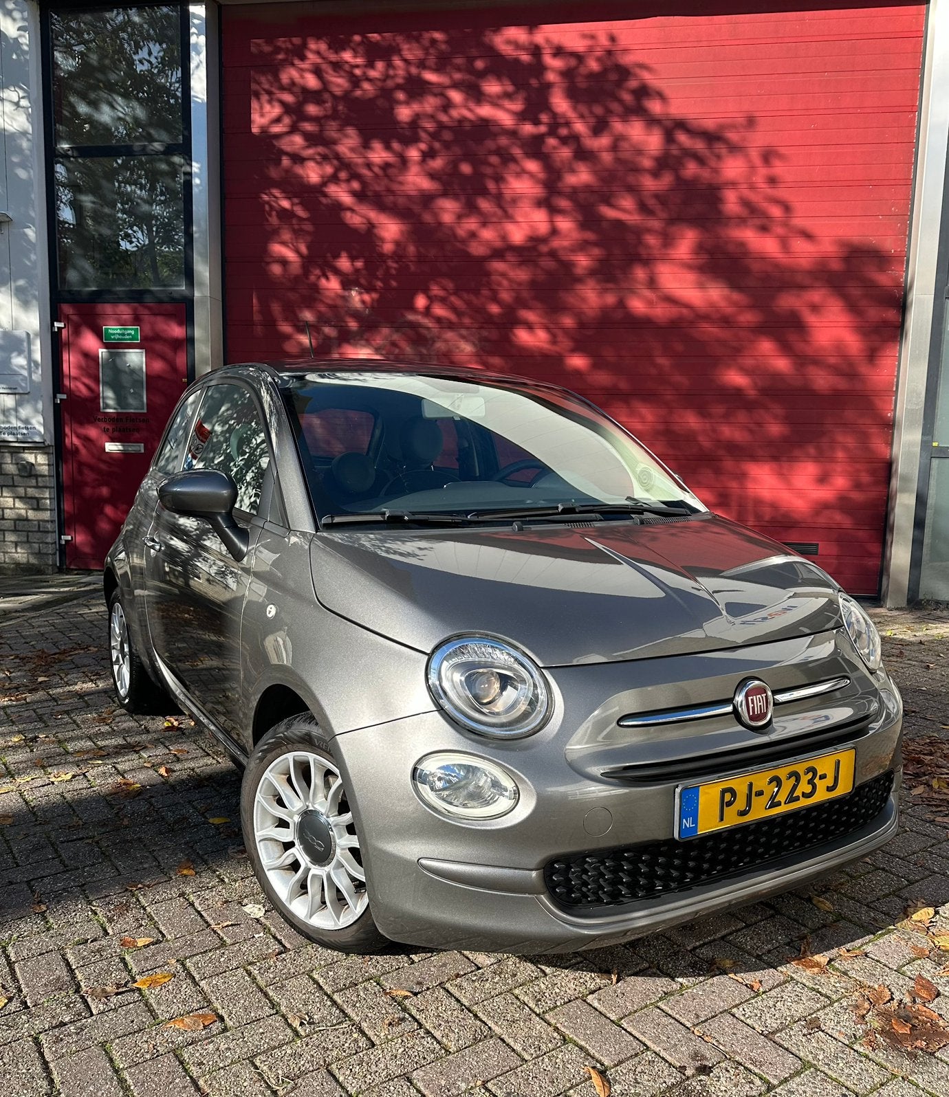 Fiat 500 Twinair 60pk 2017, Auto's, Voorwielaandrijving, Stof, Overige kleuren, 840 kg