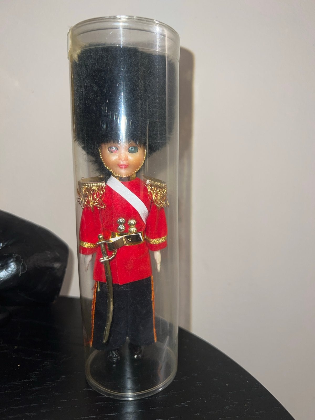 Vintage Britse Garde Pop in Koker - Uniek Verzamelobject, Ophalen of Verzenden, Gebruikt