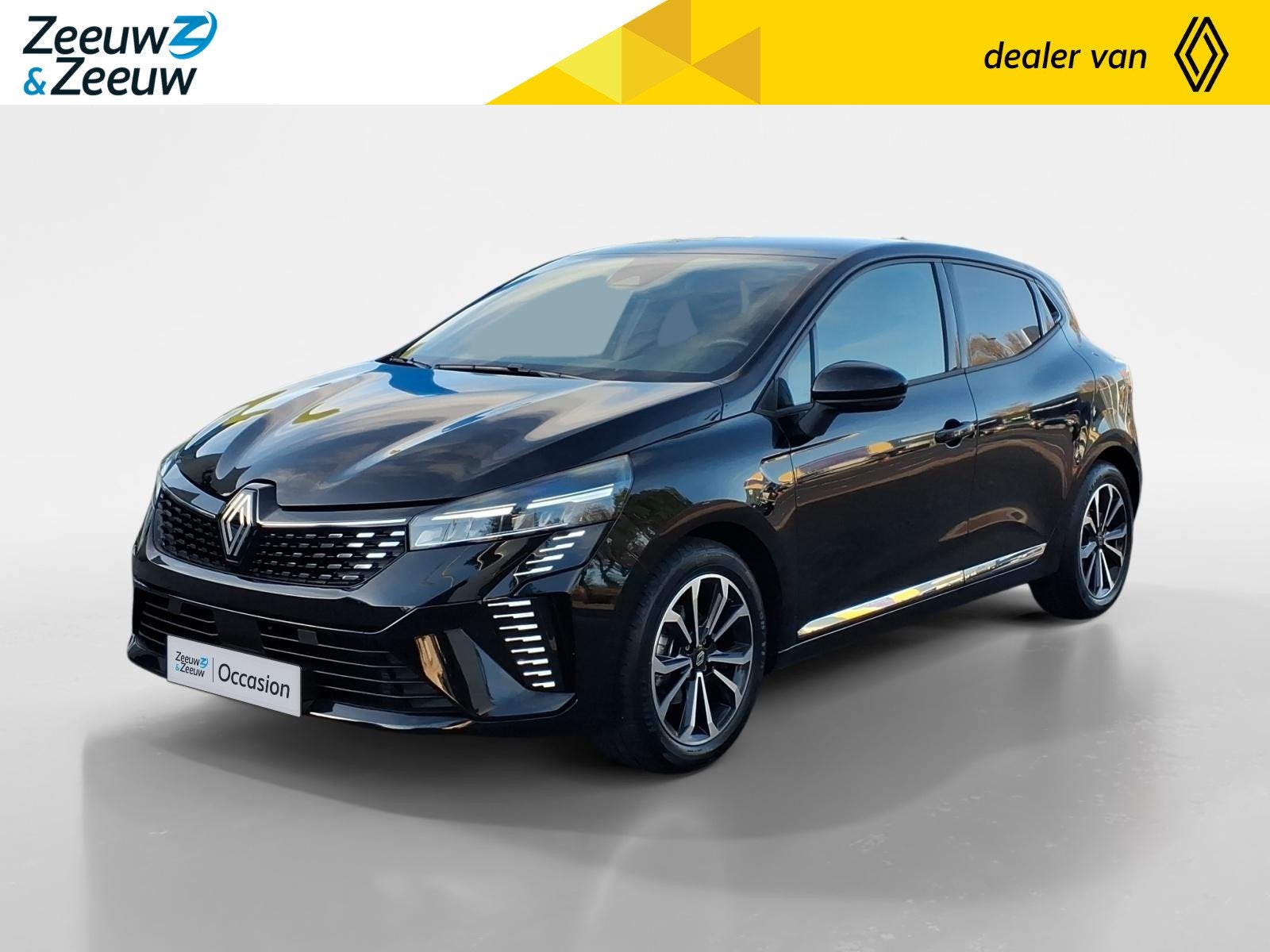 Renault Clio 1.0 TCe 90 GPF techno | LMV | Carplay | Camera, Voorwielaandrijving, 12 maanden, Gebruikt, Leder en Stof