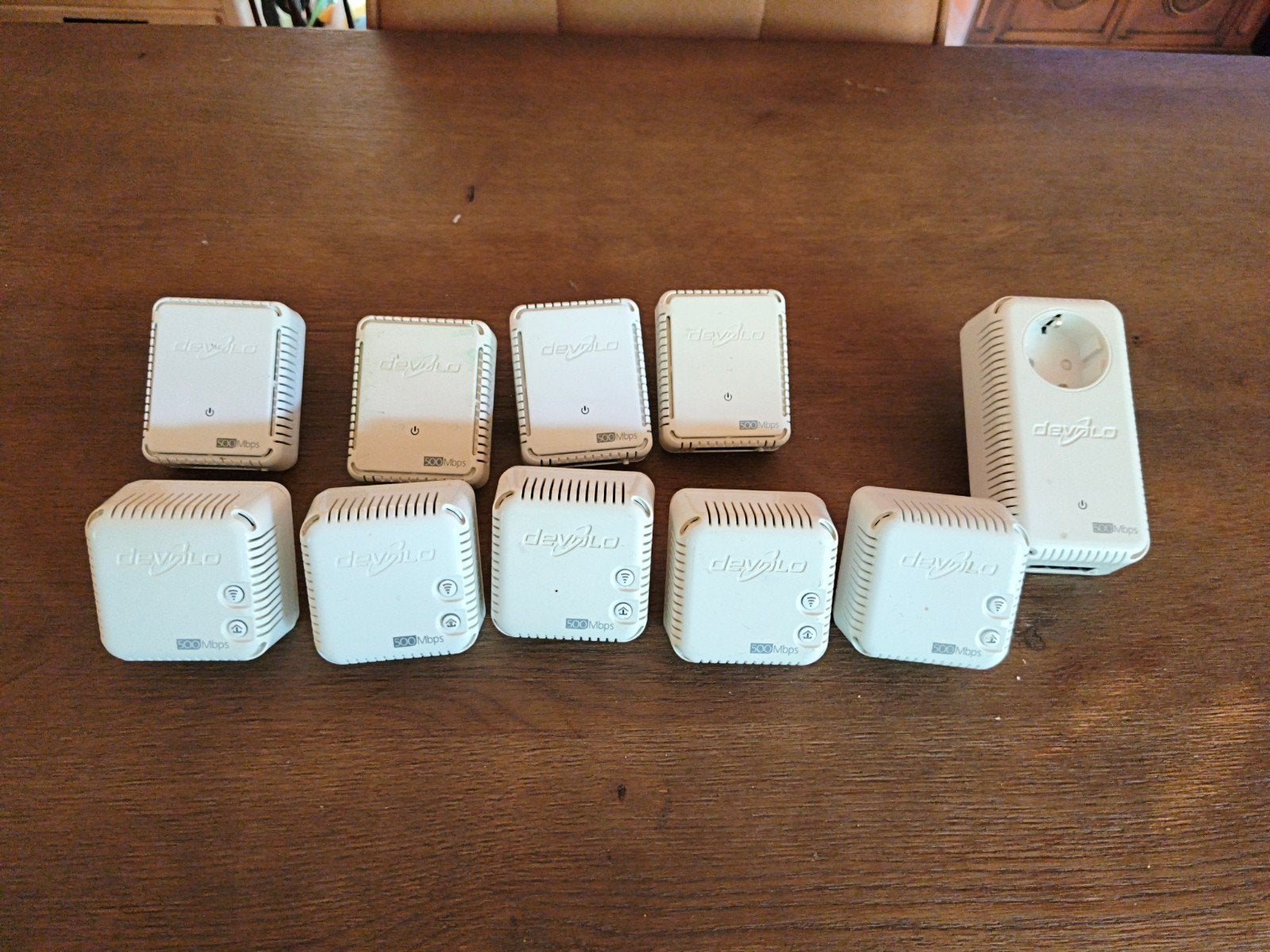 Devolo dLAN 500 set powerline adapters voor stabiel internet, Ophalen of Verzenden, Gebruikt, Devolo