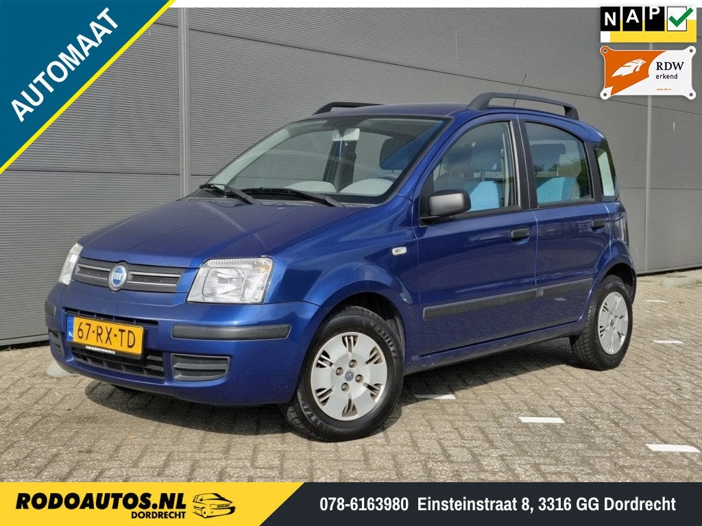 Fiat Panda 1.2 Navigator Automaat Airco ✅ (bj 2005), Auto's, Automaat, Gebruikt, 1242 cc, 840 kg