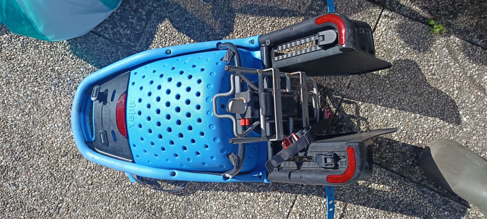 Yepp Fietszitje - Blauw, Zo goed als nieuw, Ophalen, Achterzitje, Yepp, 9 t/m 18 kg