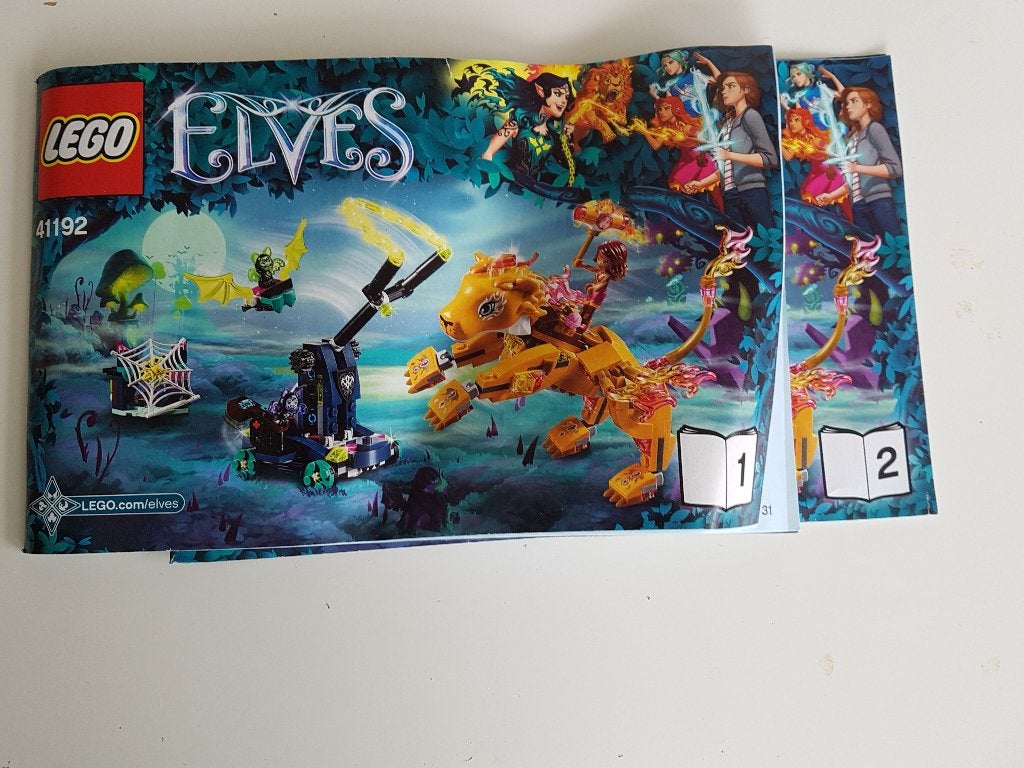 Lego Elves 41192 Azari en de vangst van de Vuurleeuw, Compleet, Overige thema's, Lego, Ophalen of Verzenden