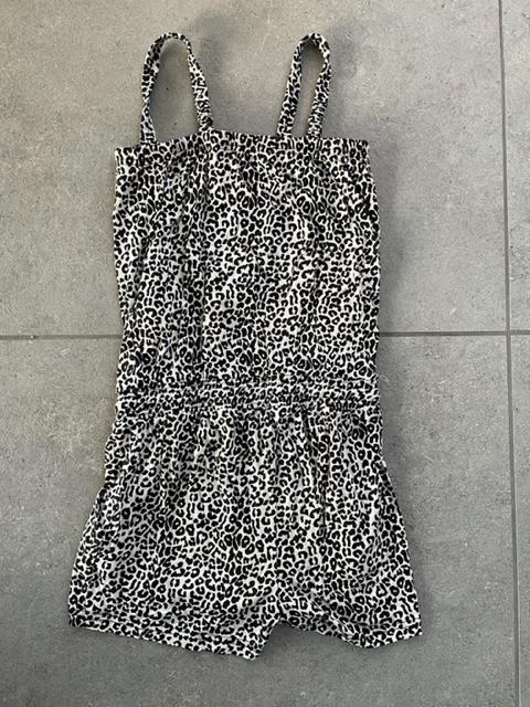 Geisha jumpsuit panterprint maat 152, Ophalen of Verzenden, Zo goed als nieuw, Meisje, Overige typen