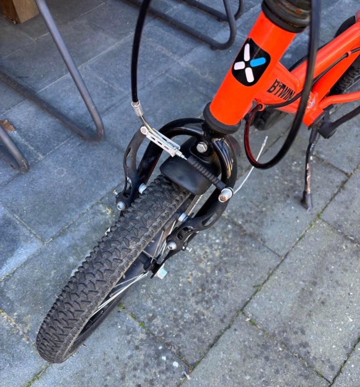 Kinderfiets 16 inch, Ophalen, Gebruikt, Velgrem, 16 tot 20 inch