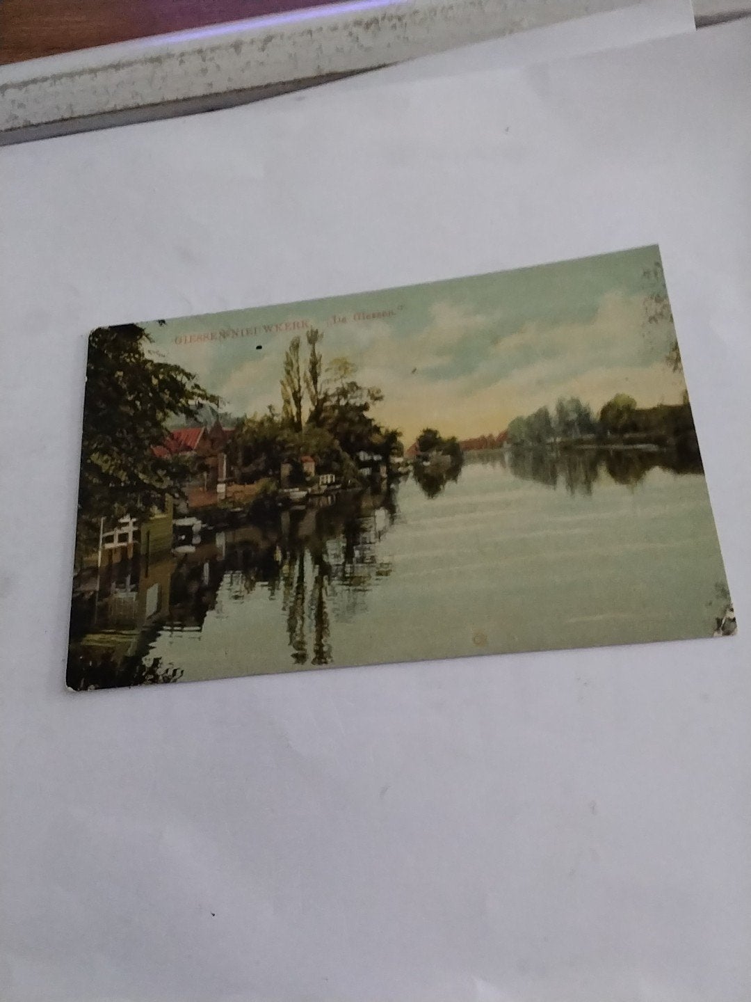 Oude Ansichtkaart Giessen-Nieuwkerk, De Giessen, Verzamelen, Ansichtkaarten | Nederland, Ophalen of Verzenden, Voor 1920