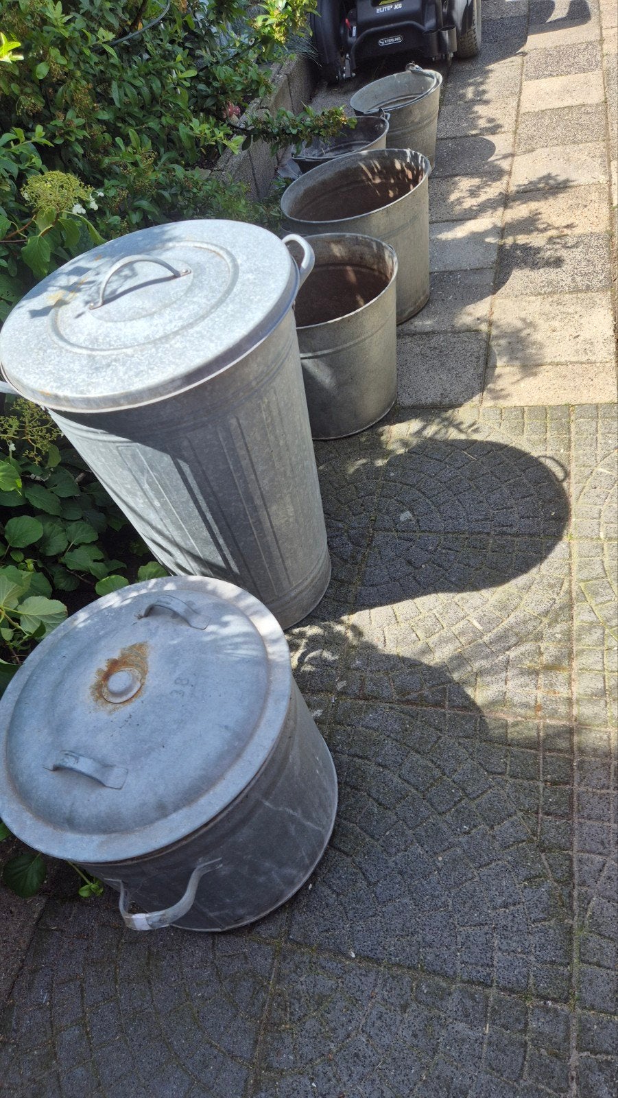 Tuin bakken, Ophalen, Kunststof