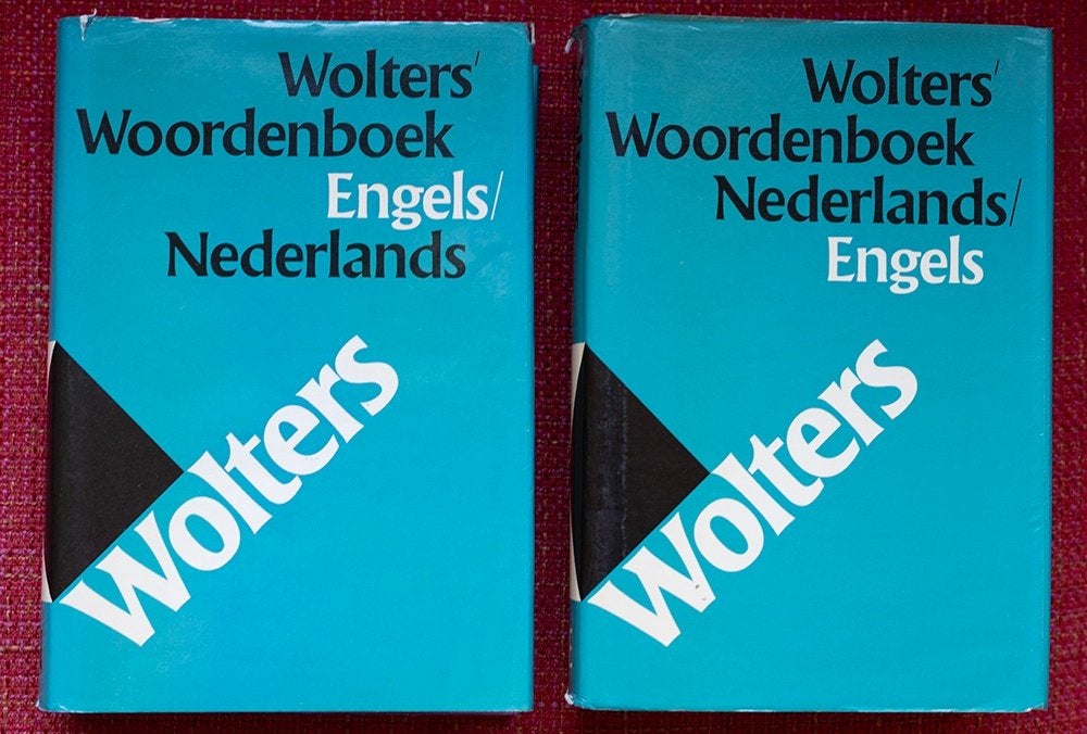 Woordenboek Nederlands-Engels en Engels-Nederlands, Gelezen, Koenen of Wolters, Wolters-Noordhoff, Ophalen of Verzenden