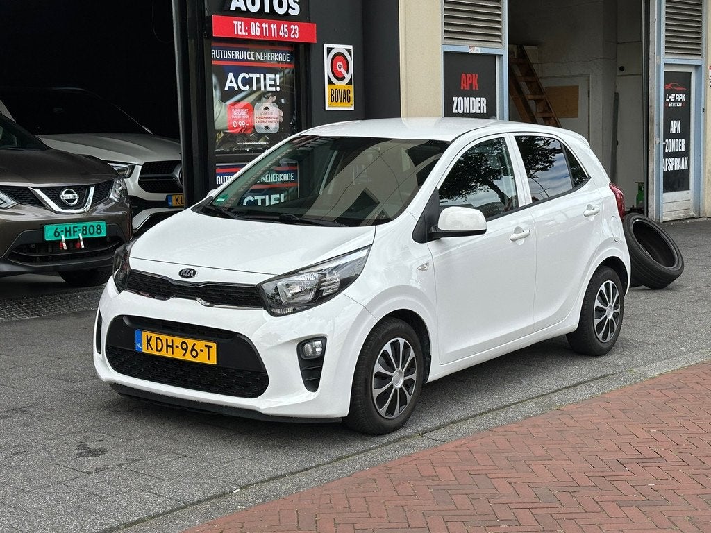 Kia Picanto 1.2 CVVT Airco Stoel/Stuurverwarming PDC, Auto's, Voorwielaandrijving, 839 kg, Stof, Gebruikt