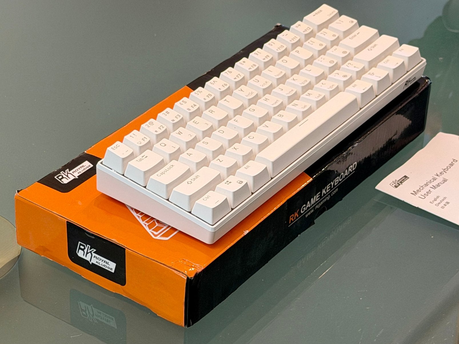 Royal Kludge RK61 gaming toetsenbord; nieuw, Gaming toetsenbord, Nieuw, Ophalen of Verzenden, Draadloos
