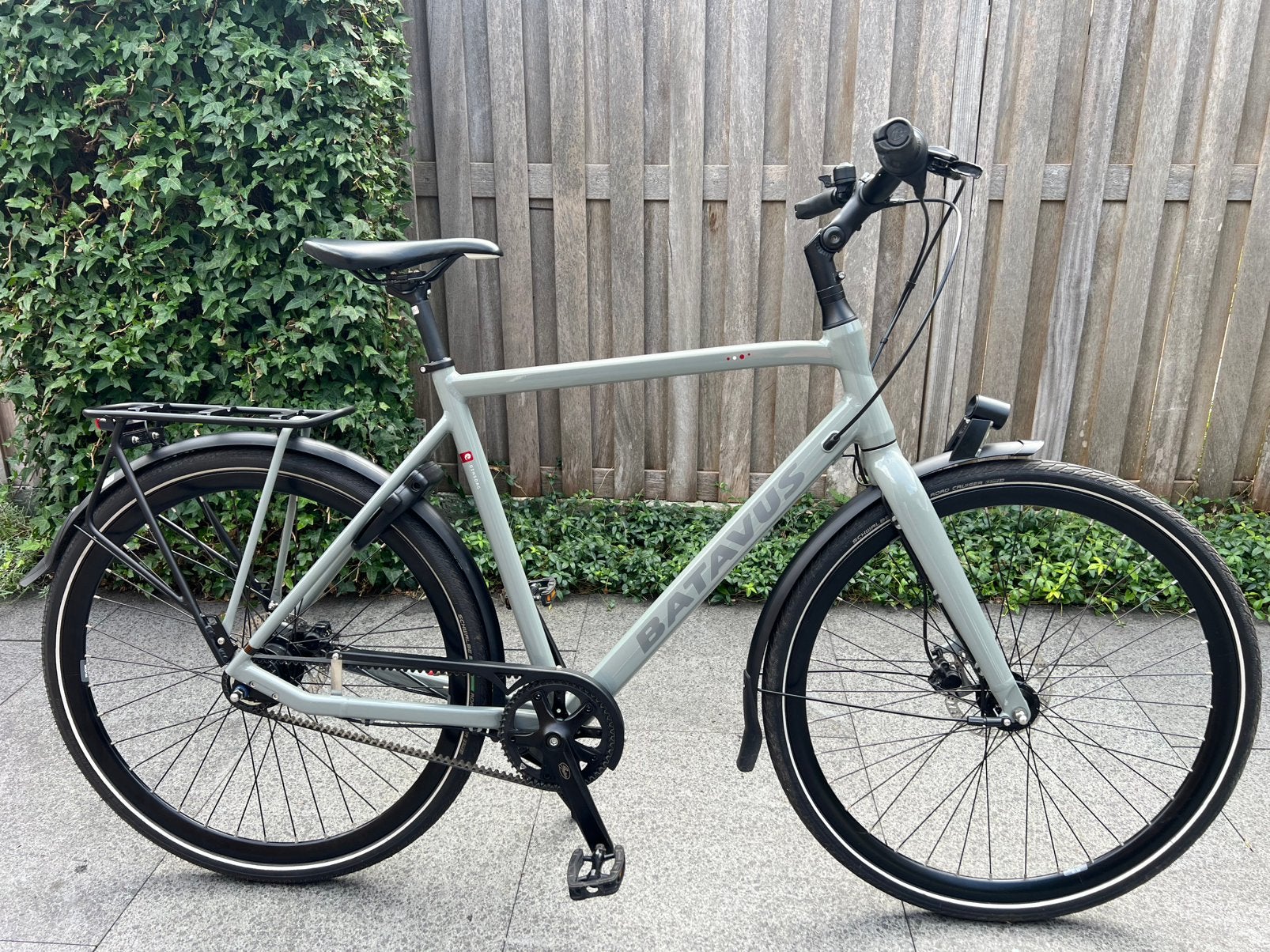 Batavus Dinsdag Exclusive Belt Frame Maat 57, Ophalen, Gebruikt, Versnellingen, Batavus