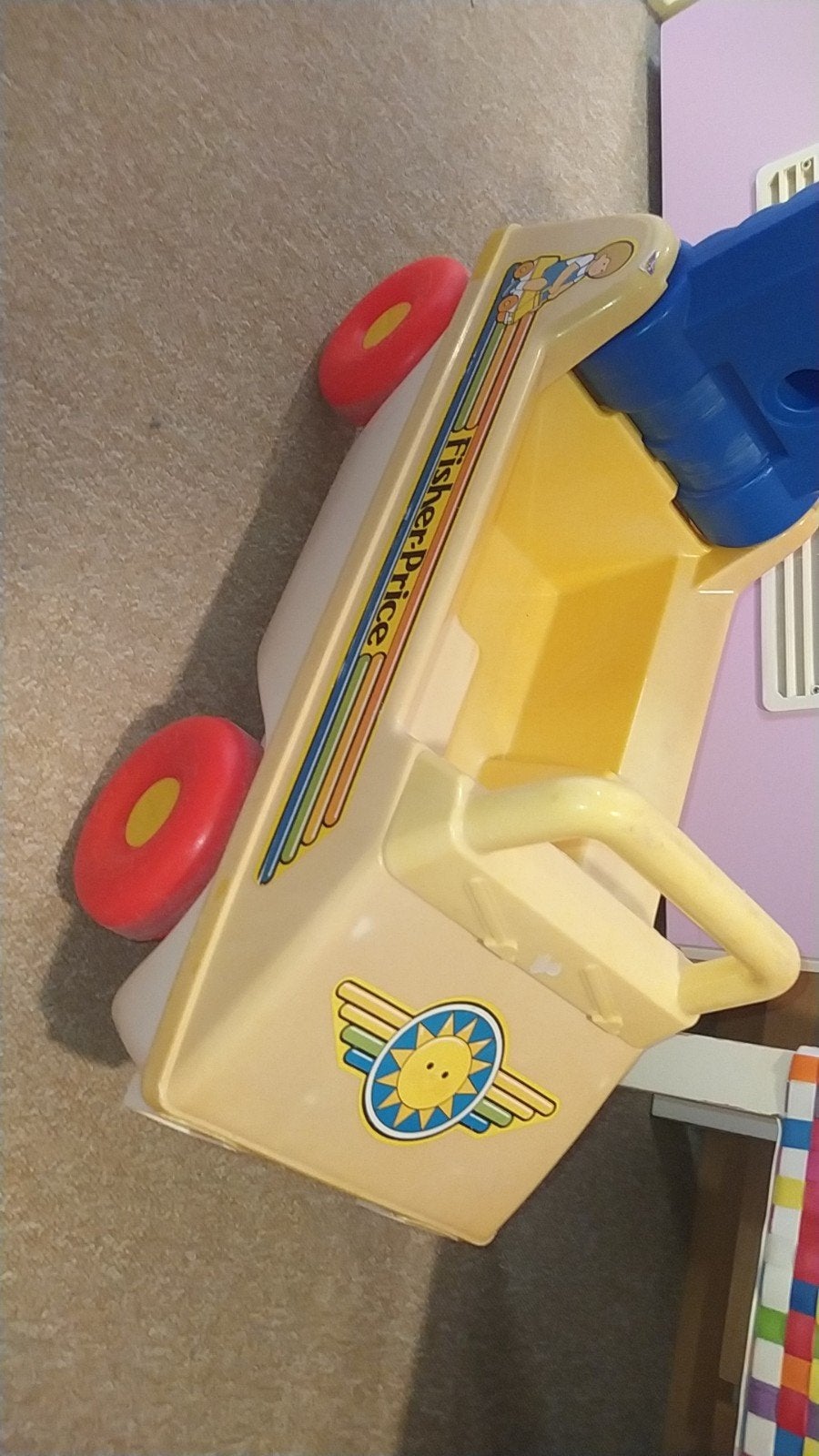 Vintage Fisher-Price Loopauto - Klassiek Speelgoed, Ophalen of Verzenden, Gebruikt, Auto of Voertuig