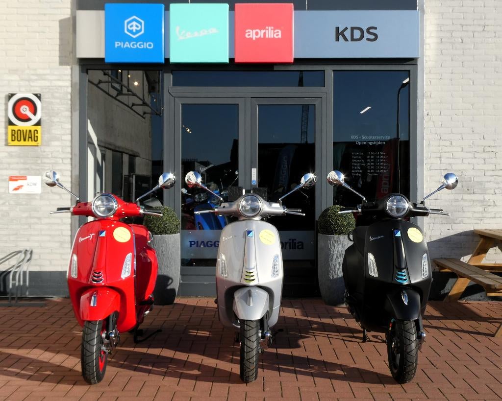 Vespa Primavera 45km Iget E5 KORTING!, Fietsen en Brommers, Scooters | Vespa, Nieuw, Overige modellen, Maximaal 45 km/u, Benzine