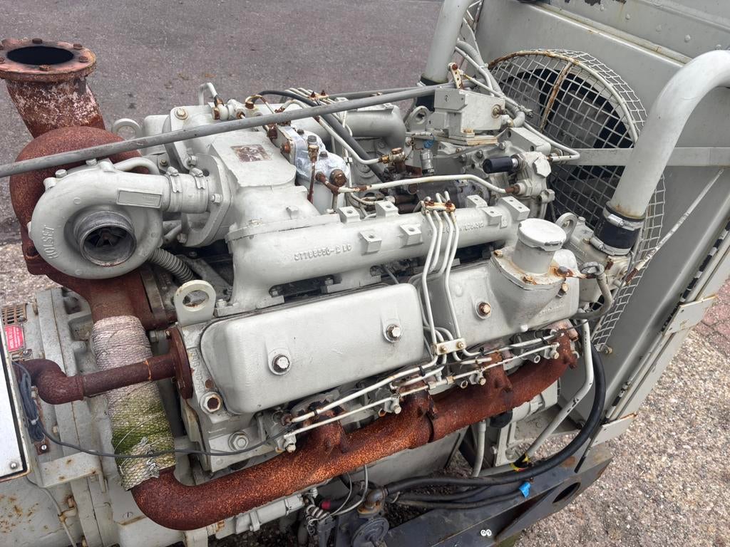 Perkins V8 640 Turbo diesel motor V8.640 170kva generator, Doe-het-zelf en Verbouw, Motoren, Ophalen, Gebruikt, Dieselmotor