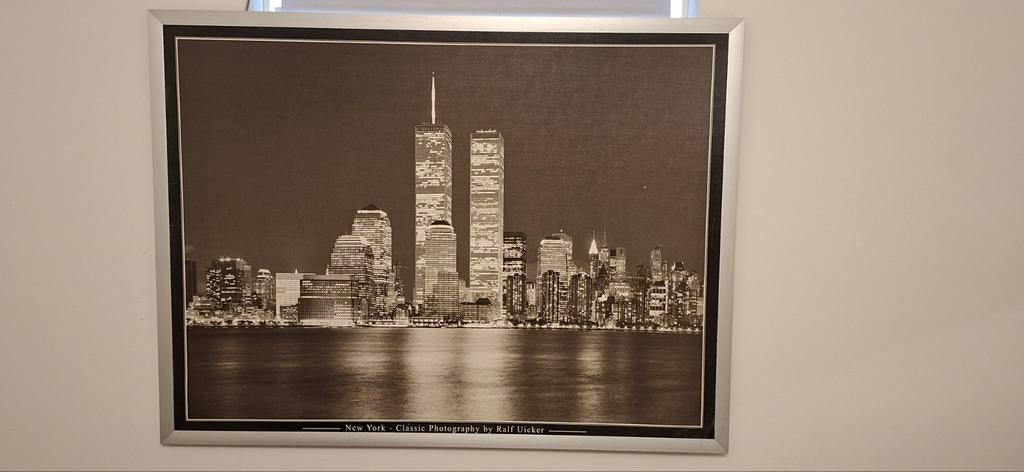 Skyline New York (120x90), Verzamelen, Ophalen, Voor 1940