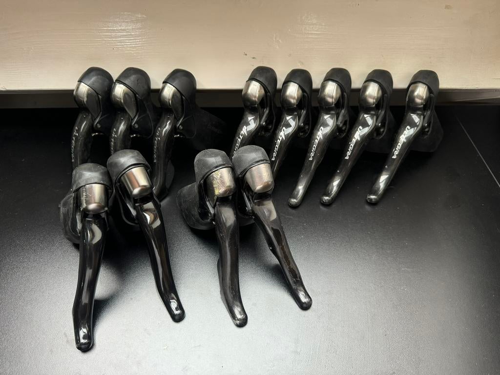 Shimano Ultegra en 105 shifters, Shimano, Overige typen, Ophalen of Verzenden, Zo goed als nieuw