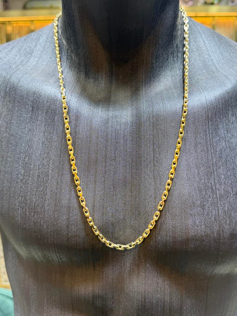 14KT Goud - 57 Gram - Ketting - ANKER - Herenketting, Sieraden, Tassen en Uiterlijk, Kettingen, Ophalen, Nieuw, Goud, Goud