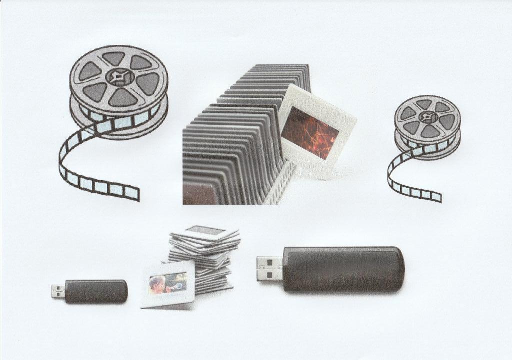 Digitaliseren van Dia's en 8mm Films, Ophalen, Nieuw