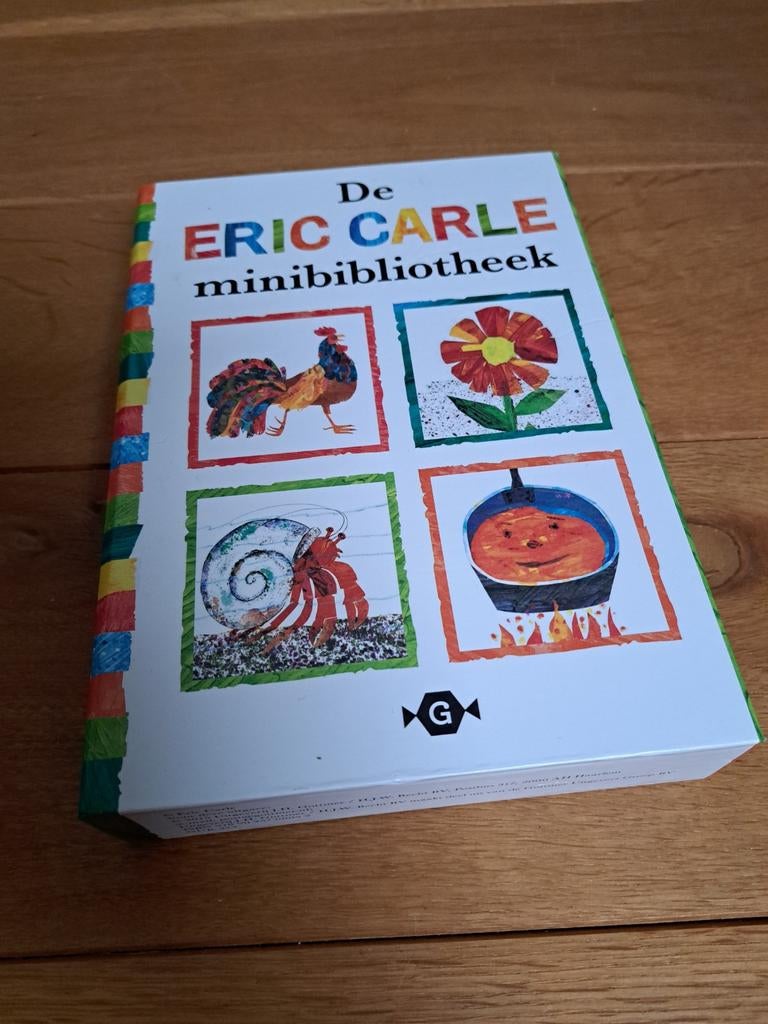 Eric Carle Minibibliotheek - 4 Prentenboeken in Box, Ophalen of Verzenden, Nieuw, Eric Carle, Prentenboek