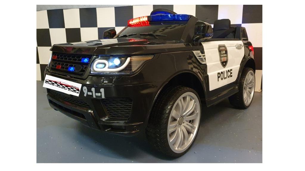 Elektrische kinderauto politie brandweer accu auto 12/24volt