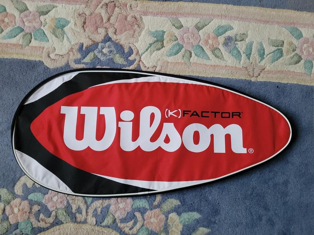 Wilson K Factor tennistas, Sport en Fitness, Tennis, Ophalen of Verzenden, Zo goed als nieuw, Wilson, Tas