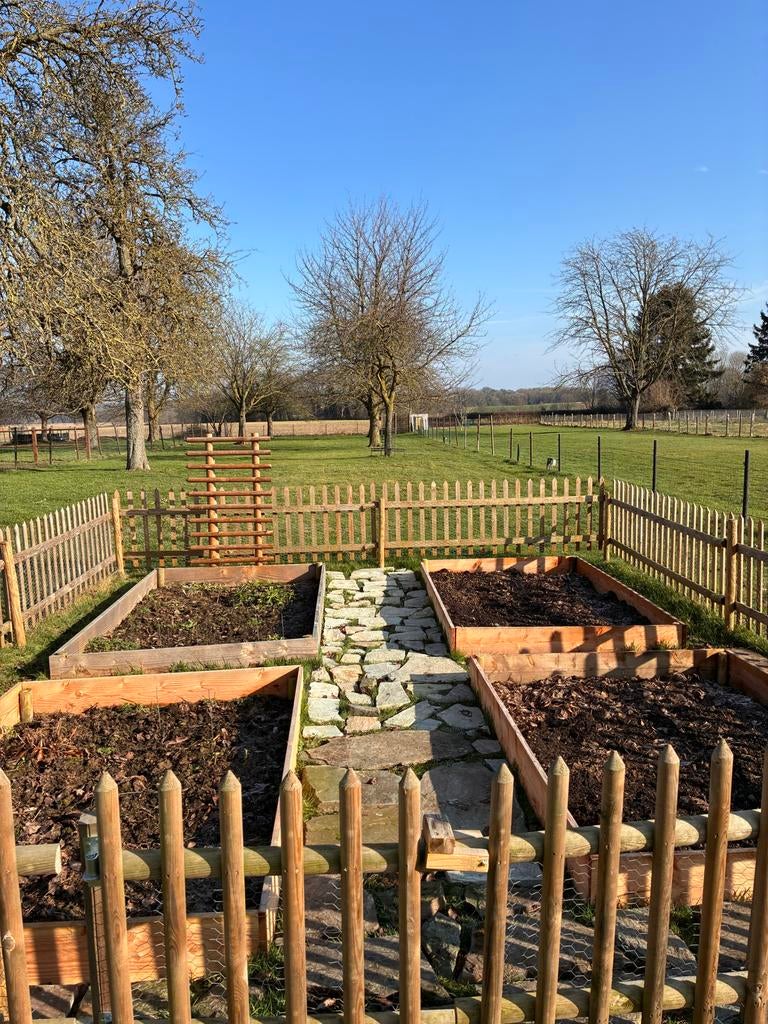 Gezocht: Flagstones voor tuinpad of terras, Ophalen, Gebruikt, Terrastegels, Natuursteen
