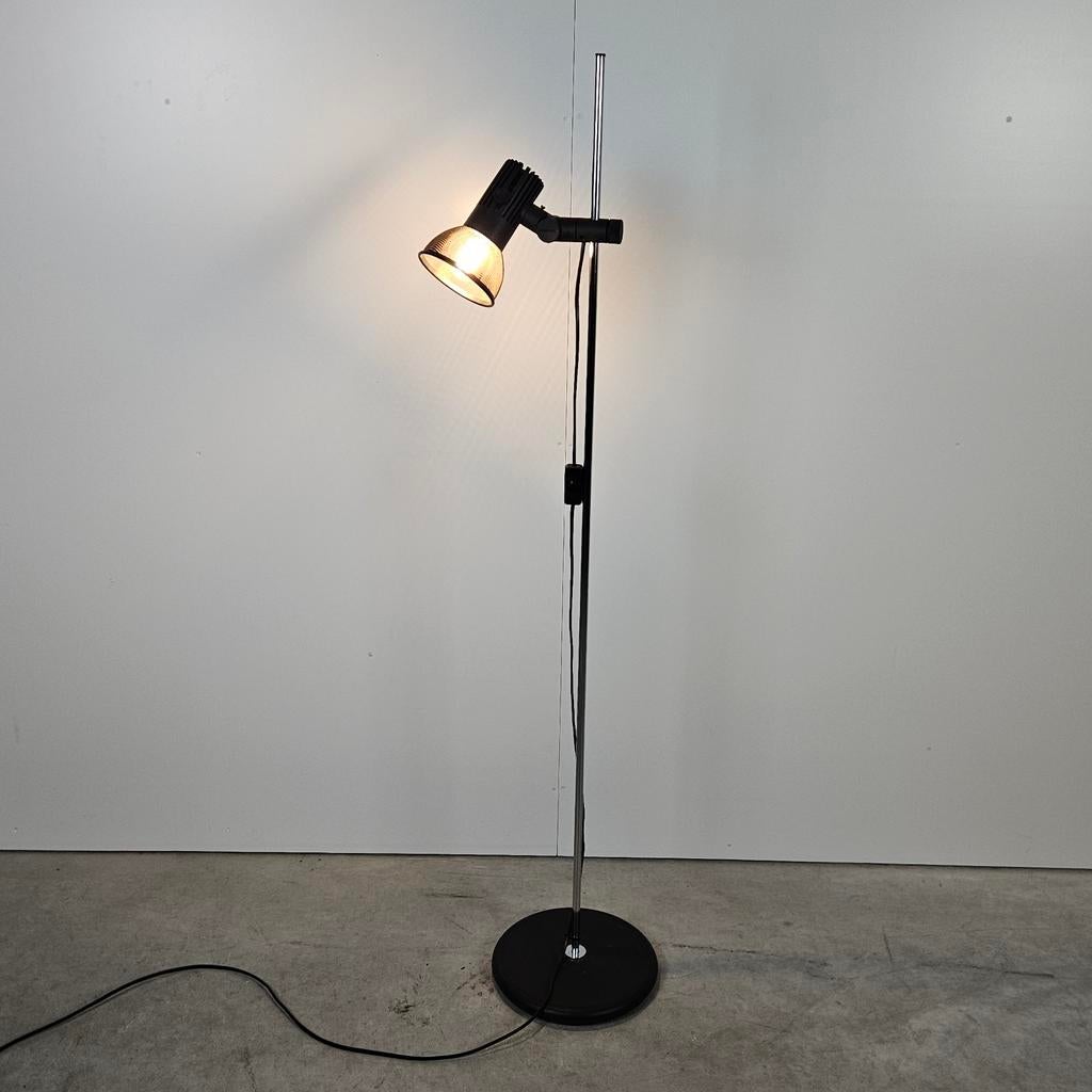 Vintage vloerlamp Hustadt Leuchten, Ophalen, Gebruikt, 100 tot 150 cm, Vintage