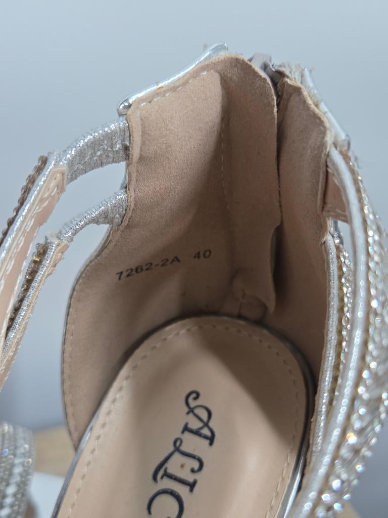 Alice high heels maat 40 zilverkleurig, Kleding | Dames, Alice, Alice, Overige kleuren, Alice