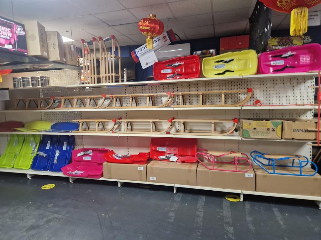 slee verhuur/verkoop.  .strooizout,sneeuwschuiver etc, Ophalen, Zo goed als nieuw