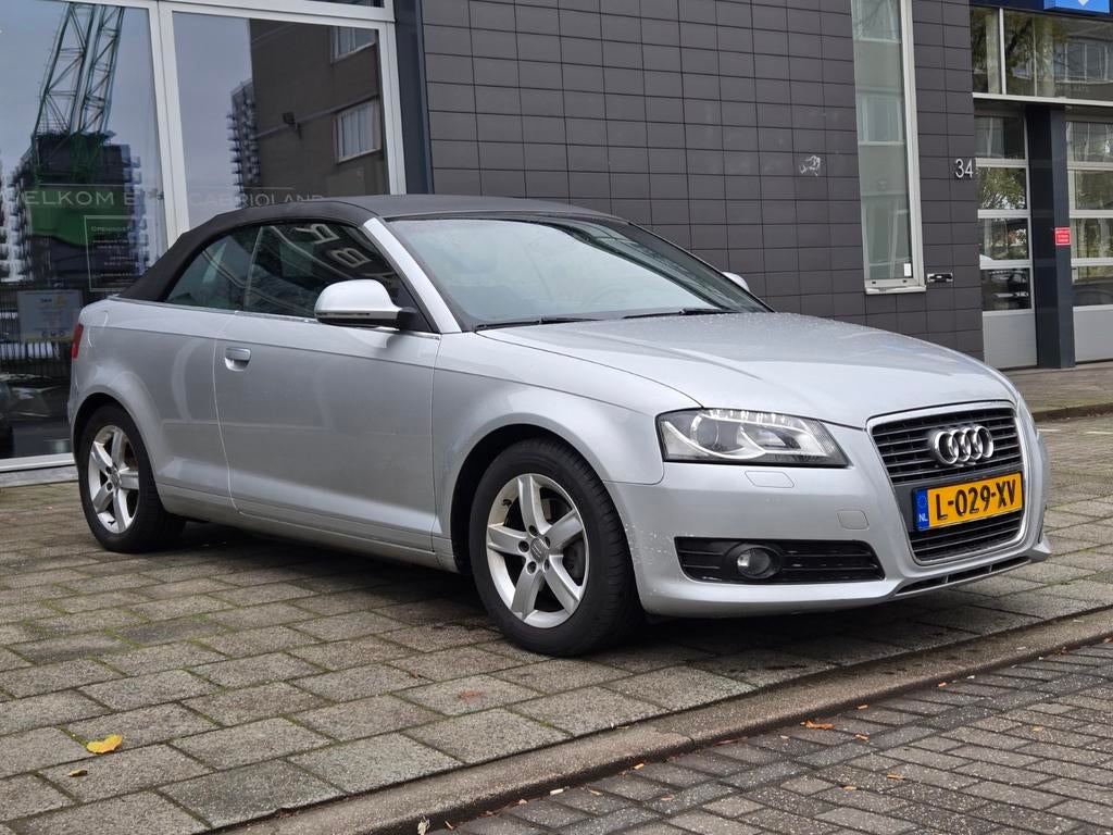Audi 2011 Grijs, Cabrio, Led, Xenon, 1.8TFSI DSG, Auto's, Euro 5, 4 cilinders, Cabriolet, Alcantara