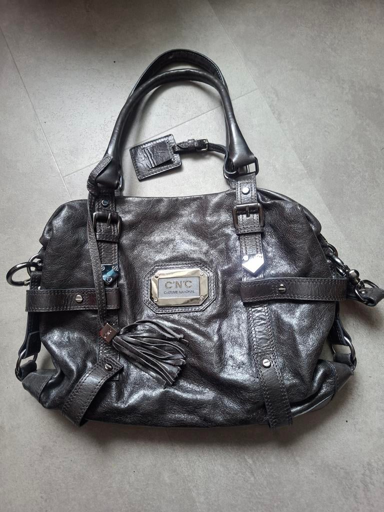 CNC leren tas, Ophalen of Verzenden, Nieuw, Bruin, Handtas