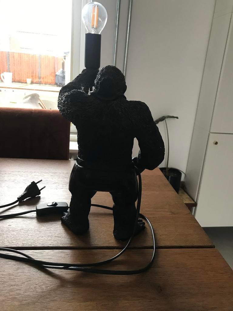 Gorilla & Nijlpaard Lamp, Ophalen, Gebruikt, Kunststof, Minder dan 100 cm