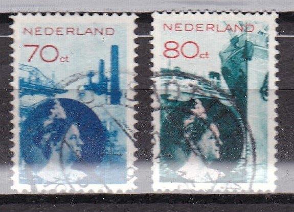 Nederland NVPH nr. 236-237 Gestempeld, Postzegels en Munten, Postzegels | Nederland, Ophalen of Verzenden, T/m 1940, Gestempeld