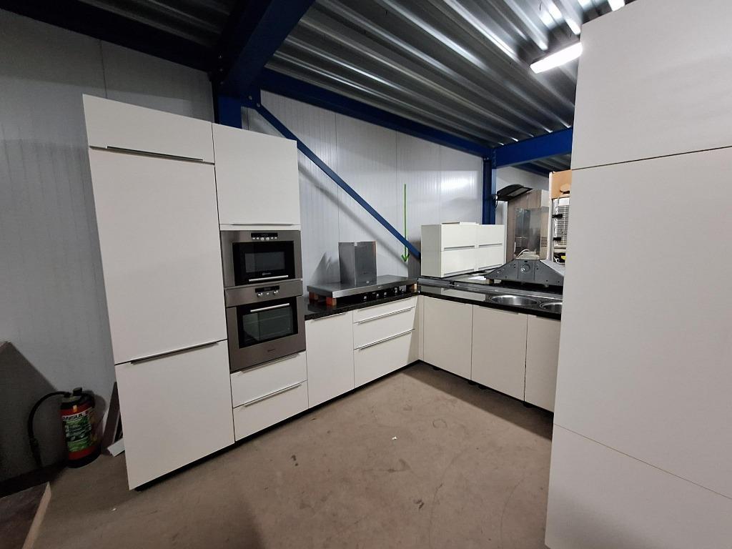 Complete keuken Compleet met APP 120Keukens op voorraad 2810, Overige materialen, Verzenden, Wit, Hoekkeuken