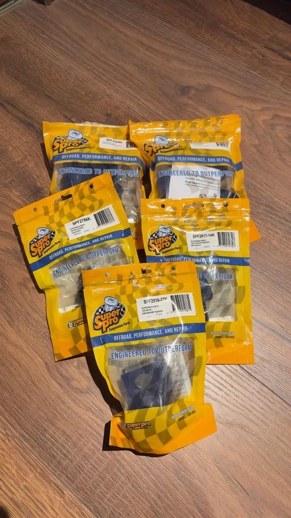 Super Pro Bushings - Lexus IS200 XE10, Auto-onderdelen, Ophalen of Verzenden, Nieuw, Lexus