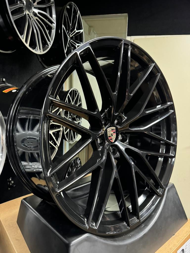 21 inch velgen voor Porsche 5x112 GTS look Macan breedset, Auto-onderdelen, Banden en Velgen, Velg(en), Nieuw, Personenwagen, 21 inch