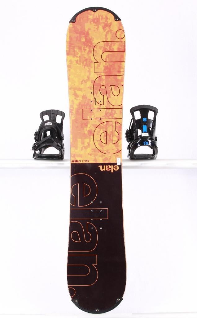 140 snowboard ELAN EXPLORE R, black/orange, ROCKER, Sport en Fitness, Snowboarden, Ophalen of Verzenden, Gebruikt, Board