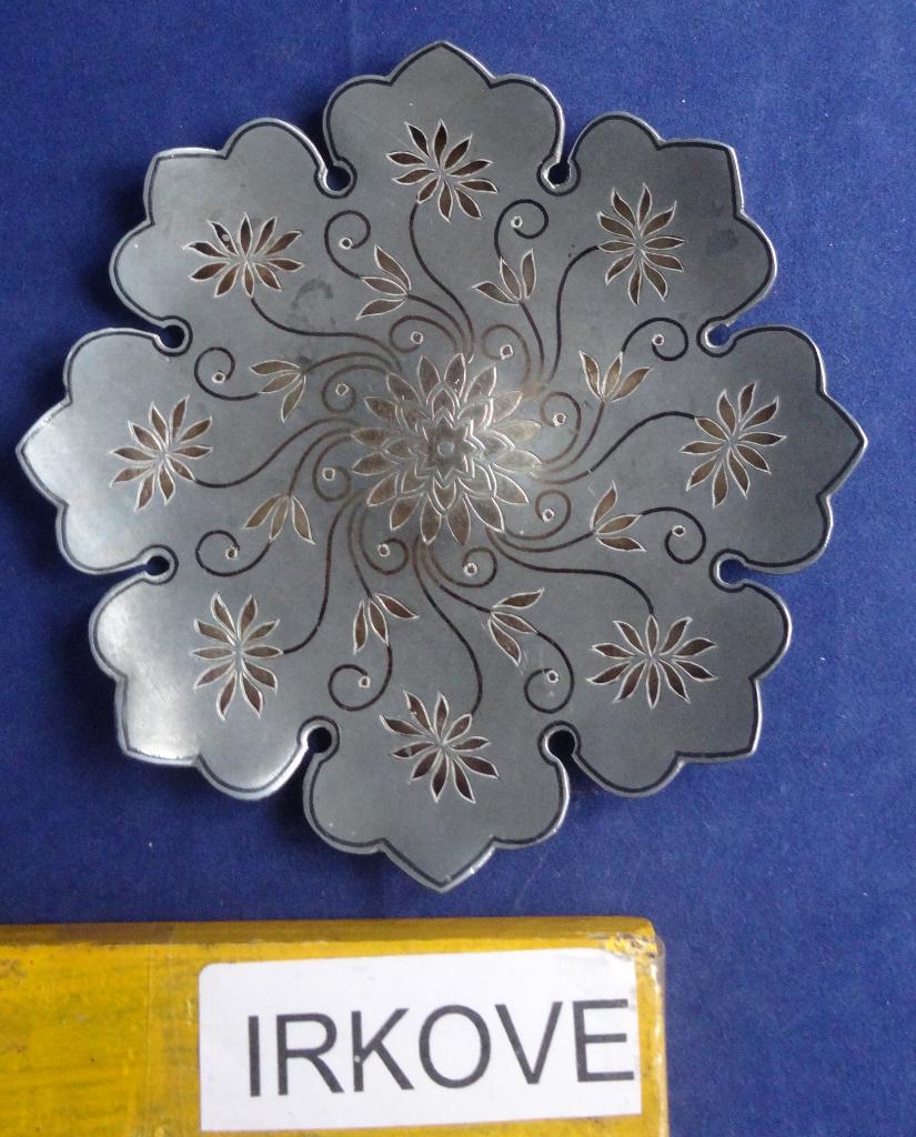 CHINEES CHRYSANT BORDJE * Tin *, Verzenden