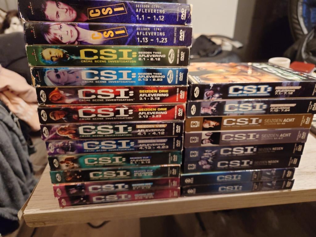 CSI S1 tm S9 en S11 Met NLO, Vanaf 12 jaar, Ophalen of Verzenden, Zo goed als nieuw, Actie en Avontuur