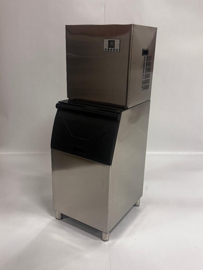Nieuw ijsblokjesmachine - 200kg/dag, Witgoed en Apparatuur, IJsmachines, Ophalen, Nieuw, Zelfvriezend