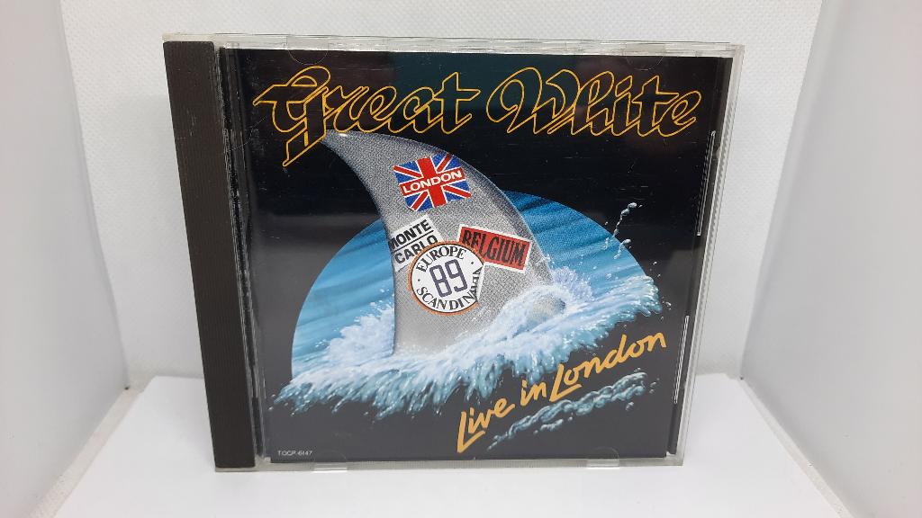 Great White – Live In London CD Muziek Album, Japan, Ophalen of Verzenden, Gebruikt