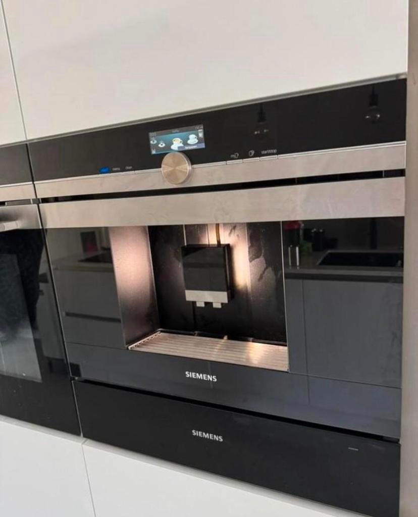 Siemens koffiemachine inbouw, Witgoed en Apparatuur, Koffiezetapparaten, 10 kopjes of meer, Ophalen of Verzenden, Zo goed als nieuw