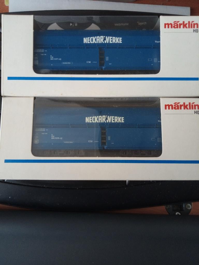 Märklin fals 84623 en 84624 in absolute nieuwstaat INCL OVP, Wisselstroom, Wagon, Ophalen of Verzenden, Zo goed als nieuw