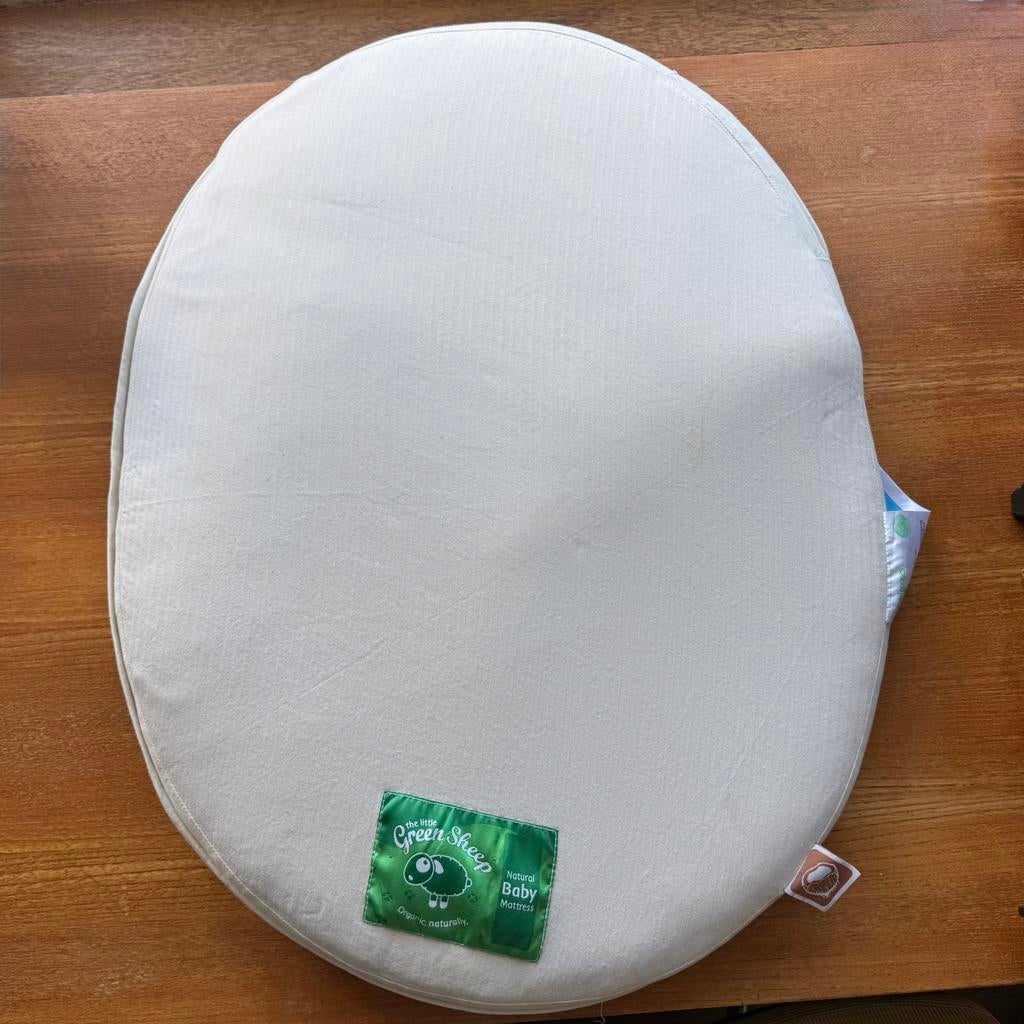 Stokke Sleepi babymatras kokosmatras The Little Green Sheep, Ophalen of Verzenden, Zo goed als nieuw, Overige typen